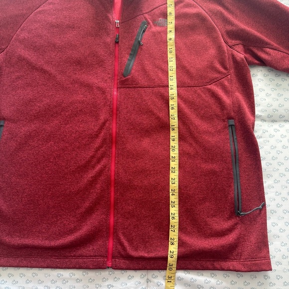 The North Face Men's Red Zip Up Size XXL Jacket - Picture 4 of 7